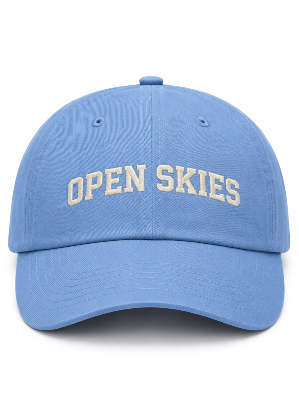 ☁️ Open Skies Dad Hat Blue Minimal Aesthetic Vintage Adjustable Unisex Cap NWT